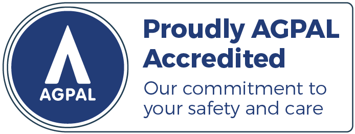 The Community Doctor is proudly AGPAL accredited, which is our commitment to your safety and care.