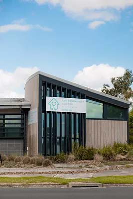 Street view of The Community Doctor Medical Centre building in Ringwood