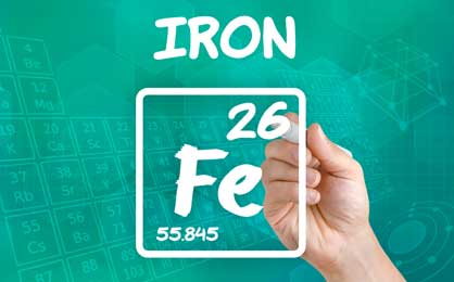 Iron is necessary for the human body to function properly.
